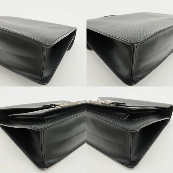 💎✨AUTHENTIC✨💎Louis Vuitton Shoulder Bag Hand Bag Noir - Picture 8 of 15